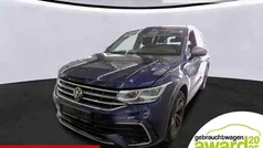 Blau (atlantic blue metallic) Gebraucht 2022 VW Tiguan Allspace R-line SUV | 36.948 € (Fairer Preis)
