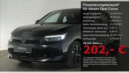 Gebraucht Opel Corsa 101 PS (74 kW) 2024 Schwarz Kleinwagen