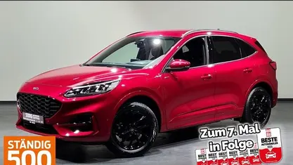 Rot, lucid red metallic Gebraucht 2021 Ford Kuga ST-Line X SUV | 24.990 € (Fairer Preis)