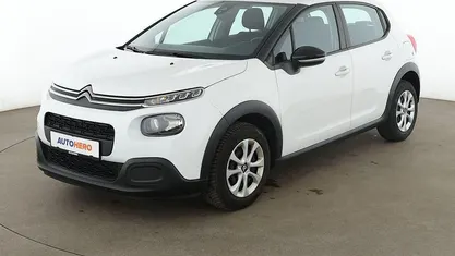 Gebraucht Citroën C3 Feel 82 PS (60 kW) 2019 Weiß Kleinwagen