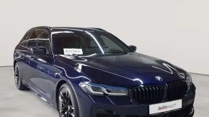 Gebraucht BMW 530 M Sport 286 PS (210 kW) 2022 Tansanitblau metallic Kombi