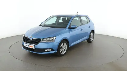 Gebraucht Skoda Fabia Ambition 2019 Blau Kleinwagen