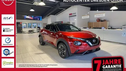 Fuji sunset red/black Neu 2025 Nissan Juke N-Connecta SUV | 22.290 € (Fairer Preis)