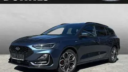 Gebraucht Ford Focus ST-Line 155 PS (114 kW) 2022 Chromablau metallic Kombi