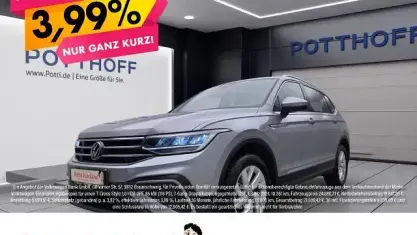 Gebraucht VW Tiguan Allspace Life 150 PS (110 kW) 2024 Silber SUV