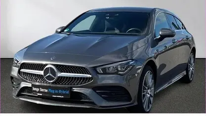 Brugt Mercedes CLA250e Shooting Brake AMG line 160 HK (117 kW) 2023 Grå Stationcar