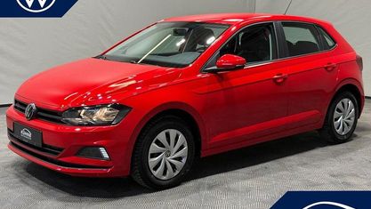Brugt VW Polo Trendline 80 HK (58 kW) 2020 Rød Hatchback