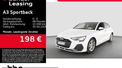 Gebraucht Audi A3 S-Line 150 PS (110 kW) 2025 Weiß Limousine