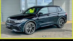Schwarz (deep black perleffekt) Gebraucht 2024 VW Tiguan Allspace R-line SUV | 46.480 € (Fairer Preis)