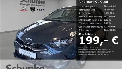 Usata Kia Ceed Vision 140 CV (102 kW) 2025 Grigio Utilitaria