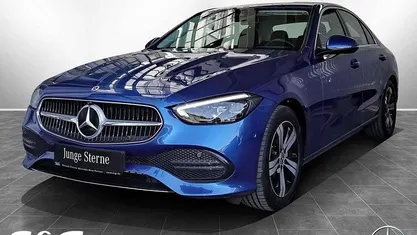 Metalliclack spektralblau Gebraucht 2024 Mercedes C180 Avantgarde Limousine | 33.420 € (Superpreis)