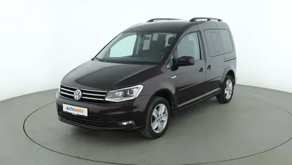 Gebraucht VW Caddy Comfortline 125 PS (91 kW) 2018 Violett Van / Kleinbus