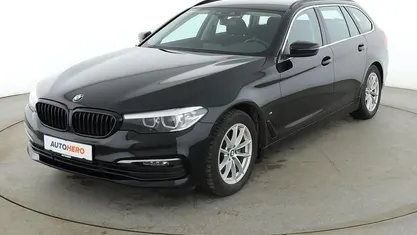 Gebraucht BMW 520 190 PS (139 kW) 2018 Schwarz Kombi