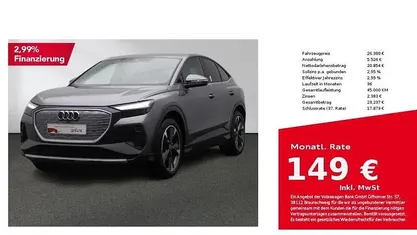 Gebraucht 2022 Audi Q4 Sportback e-tron Advanced SUV | 26.380 € (Fairer Preis)