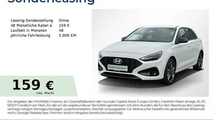 Neu Hyundai i30 Advantage 116 PS (85 kW) 2026 Weiß Limousine