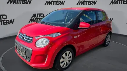 Second-hand Citroën C1 Feel 72 CP (52 kW) 2020 Roșu Hatchback