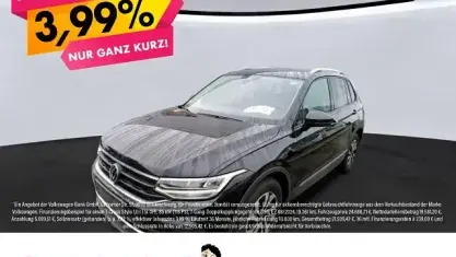 Gebraucht VW Tiguan Active 150 PS (110 kW) 2022 Schwarz SUV