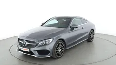 Grau Gebraucht 2017 Mercedes C400 AMG line Coupé | 35.950 € (Fairer Preis)