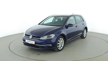 Gebraucht VW Golf VII Highline 125 PS (91 kW) 2017 Blau Limousine