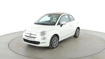 Weiß Gebraucht 2019 Fiat 500C Lounge Cabrio | 11.090 € (Fairer Preis)