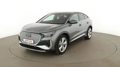 Gebraucht Audi Q4 Sportback e-tron S-Line 150 kW (204 PS) 2023 Grau SUV
