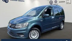 Bambusgarden green metallic Gebraucht 2019 VW Caddy Comfortline Van / Kleinbus | 21.599 € (Fairer Preis)