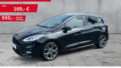 Gebraucht Ford Fiesta ST-Line 125 PS (91 kW) 2020 Schwarz Kleinwagen