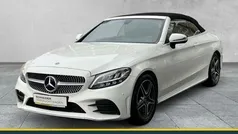 Weiß Gebraucht 2020 Mercedes C180 AMG line Cabrio | 32.890 € (Guter Preis)