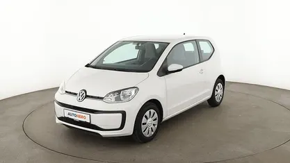 Weiß Gebraucht 2020 VW up! move up! Kleinwagen | 9.590 € (Fairer Preis)