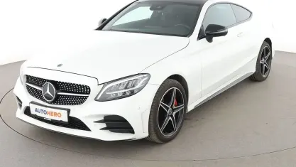 Gebraucht Mercedes C400 AMG line 333 PS (244 kW) 2020 Weiß Coupé