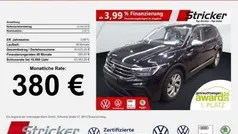 Schwarz (deep black perleffekt) Gebraucht 2024 VW Tiguan Allspace Life SUV | 34.949 € (Guter Preis)