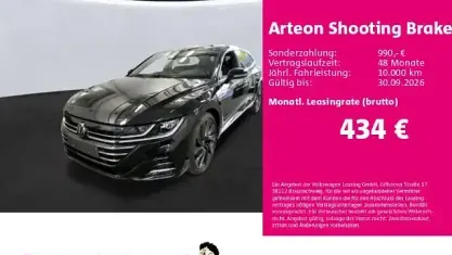 Gebraucht VW Arteon R-line 190 PS (139 kW) 2023 Schwarz Limousine