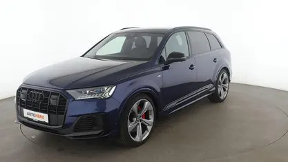Blau Gebraucht 2022 Audi Q7 S-Line SUV | 53.830 € (Fairer Preis)