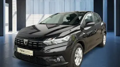 Używany Dacia Sandero Comfort 101 KM (74 kW) 2022 Czarny Sedan/Limuzyna