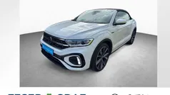 Pure white schwarz Gebraucht 2024 VW T-Roc Cabriolet R-line Cabrio | 32.420 € (Guter Preis)