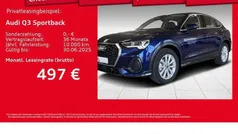 2d navarrablau metallic Gebraucht 2025 Audi Q3 SUV | 39.931 € (Fairer Preis)