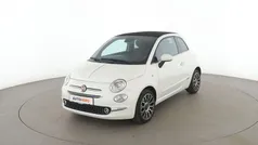 Weiß Gebraucht 2021 Fiat 500C Star Cabrio | 15.410 € (Fairer Preis)