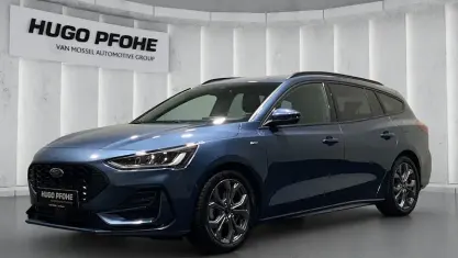 Gebraucht Ford Focus ST-Line X 155 PS (114 kW) 2024 Blau Kombi