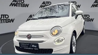 Weiß Gebraucht 2020 Fiat 500 Lounge Limousine | 11.990 € (Fairer Preis)
