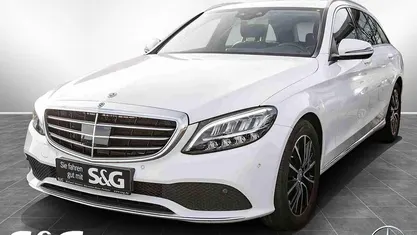 Unilack polarweiß Gebraucht 2019 Mercedes C200 Exclusive Kombi | 24.477 € (Fairer Preis)