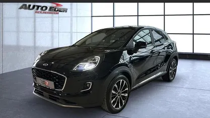 Obsidianschwarz Gebraucht 2023 Ford Puma Titanium X SUV | 19.790 € (Fairer Preis)