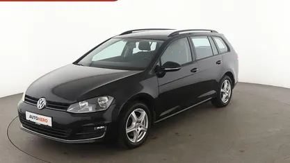 Schwarz Gebraucht 2016 VW Golf VII Allstar Kombi | 13.360 € (Fairer Preis)