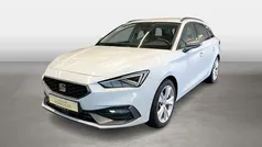Glacial weiss Gebraucht 2024 Seat Leon FR-Line Kombi | 29.220 € (Fairer Preis)