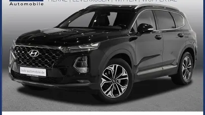 Schwarz Gebraucht 2019 Hyundai Santa Fe Premium SUV | 24.470 € (Fairer Preis)