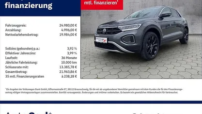 Indiumgrau metallic Gebraucht 2022 VW T-Roc Life SUV | 24.580 € (Guter Preis)