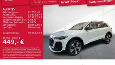 Gletscherweiß metallic Gebraucht 2025 Audi Q5 Ambiente SUV | 71.750 € (Fairer Preis)