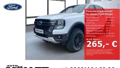 Nowe Ford Ranger Tremor 205 KM (150 kW) 2025 Biały Pickup
