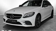 Unilack polarweiß Gebraucht 2021 Mercedes C300 Night Kombi | 36.490 € (Fairer Preis)