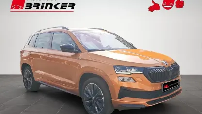 Gebraucht Skoda Karoq 150 PS (110 kW) 2022 Phoenixorange metallic SUV