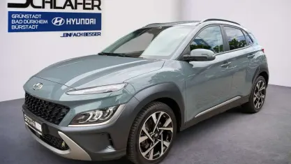 Gebraucht Hyundai Kona Prime 199 PS (146 kW) 2022 Misty jungle / mic SUV